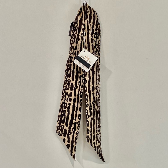 Coach Animal Print Scarf - Picture 2 of 4
